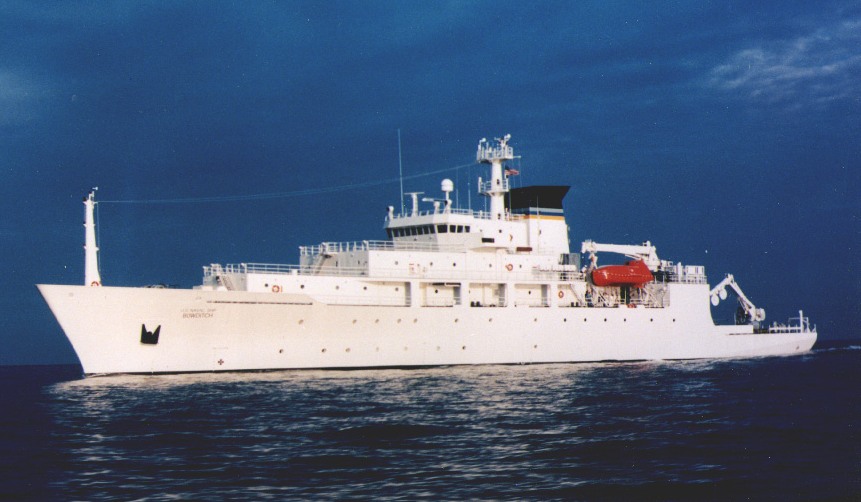 Okręt hydrograficzny USNS Bowditch (T-AGS-62). / Wikimedia Commons (domena publiczna).