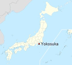 Yokosuka, Japonia. / Wikimedia Commons.