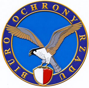 Odznaka organizacyjna BOR. / Wikimedia Commons.